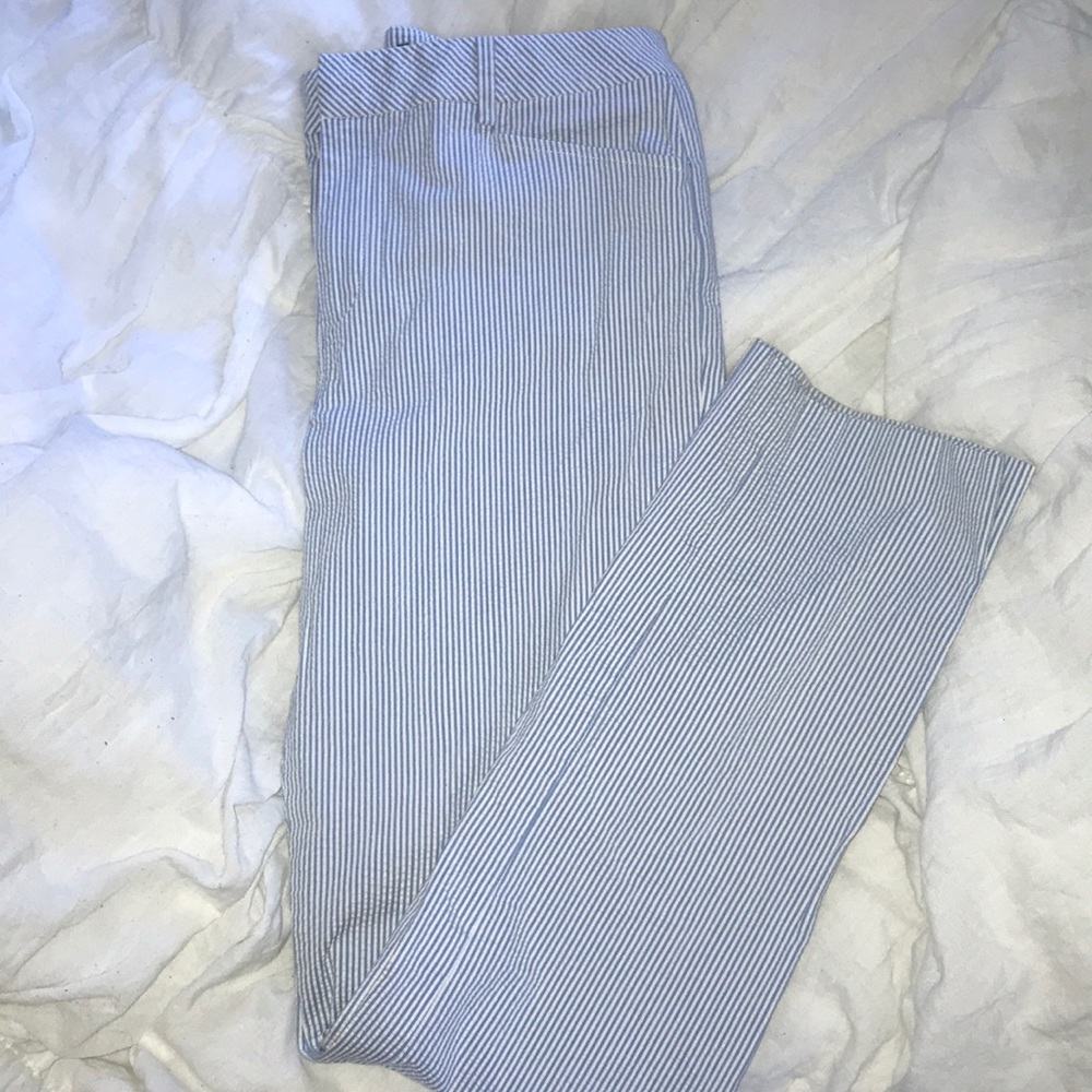 Lauren Ralph Lauren Carolina blue and white pants!
